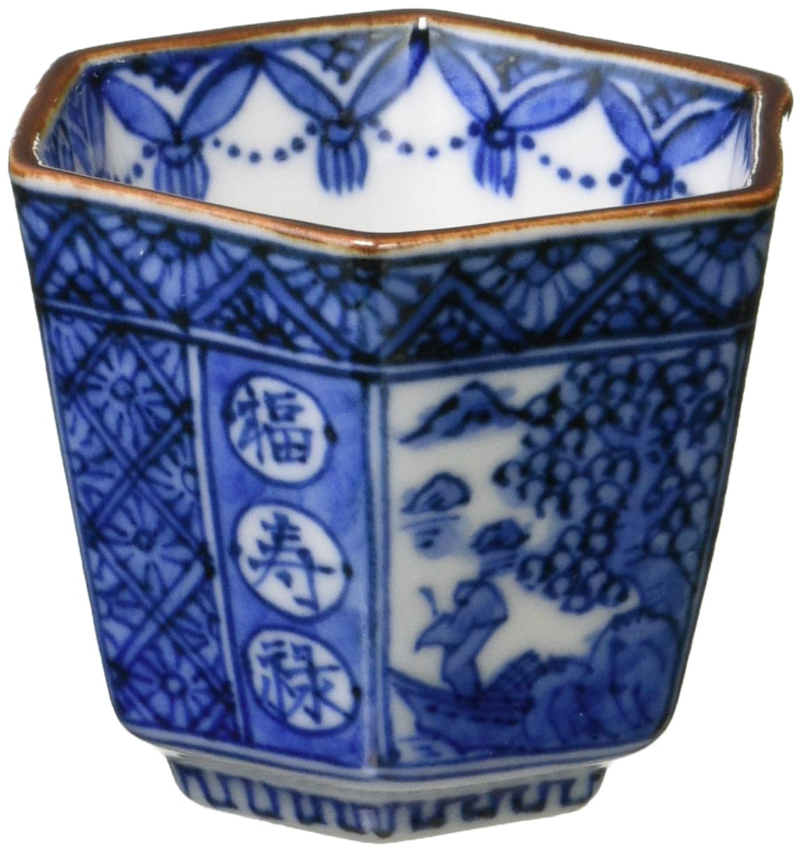 清水焼 昭阿弥 祥瑞ぐい呑み